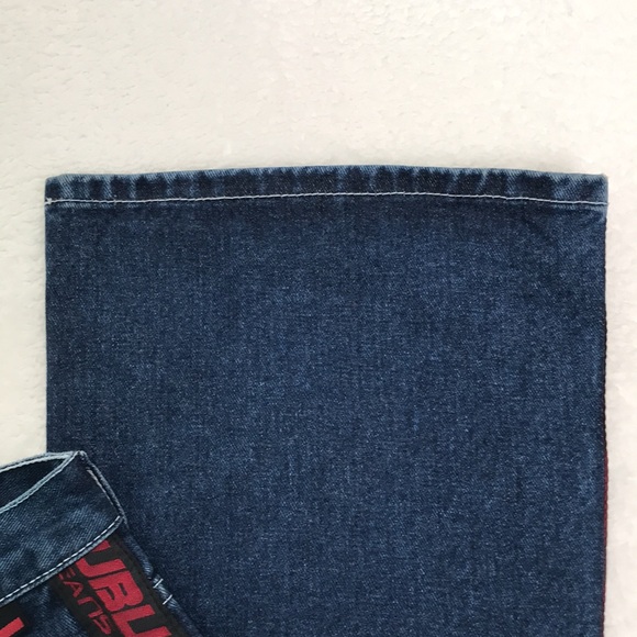 Y2K Fubu Wide Leg Button Up Jeans - Picture 4 of 6